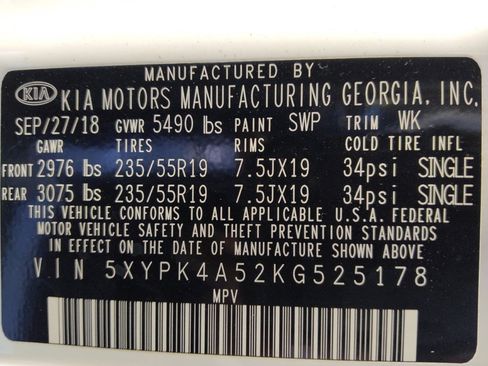 Used 2019 Kia Sorento SX image 33