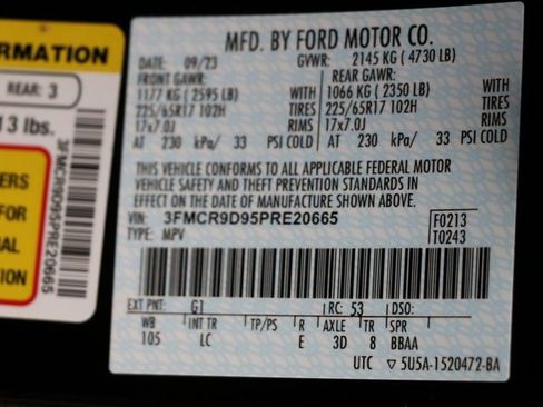 Used 2023 Ford Bronco Sport Badlands AWD/4WD image 32