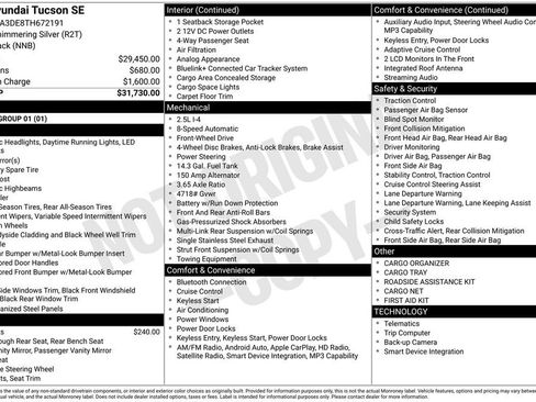 New 2026 Hyundai Tucson SE image 5