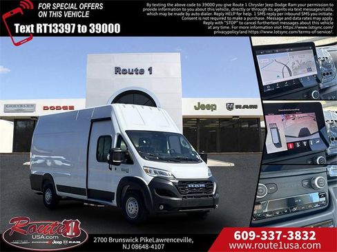 New 2024 RAM ProMaster 3500 w/ Delivery Van Package image 1
