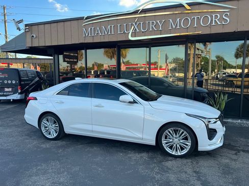 Used 2023 Cadillac CT4 Premium Luxury w/ Technology Package RWD image 1