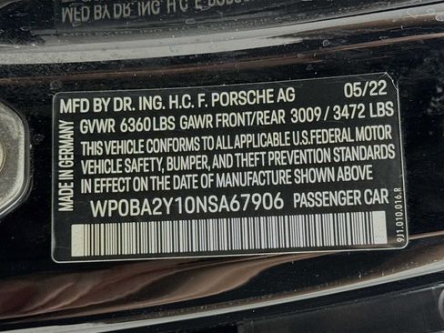 Certified 2022 Porsche Taycan 4 Cross Turismo AWD/4WD image 32