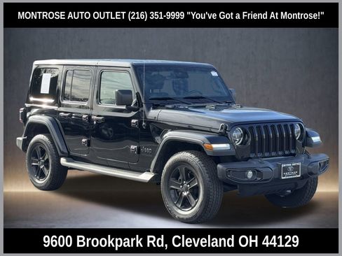 Used 2021 Jeep Wrangler Unlimited Sahara image 1