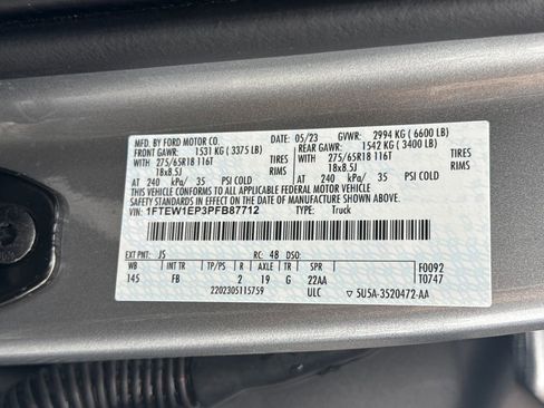 Used 2023 Ford F150 XLT w/ Equipment Group 302A High image 36