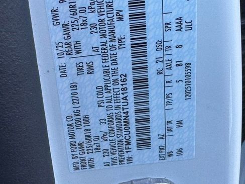 New 2026 Ford Escape ST-Line w/ Tech Pack #1 image 39