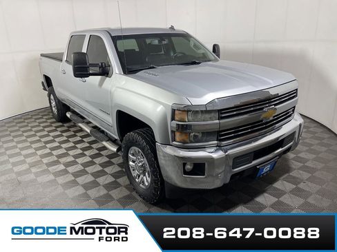 Used 2015 Chevrolet Silverado 3500 LTZ w/ Duramax Plus Package AWD/4WD image 1