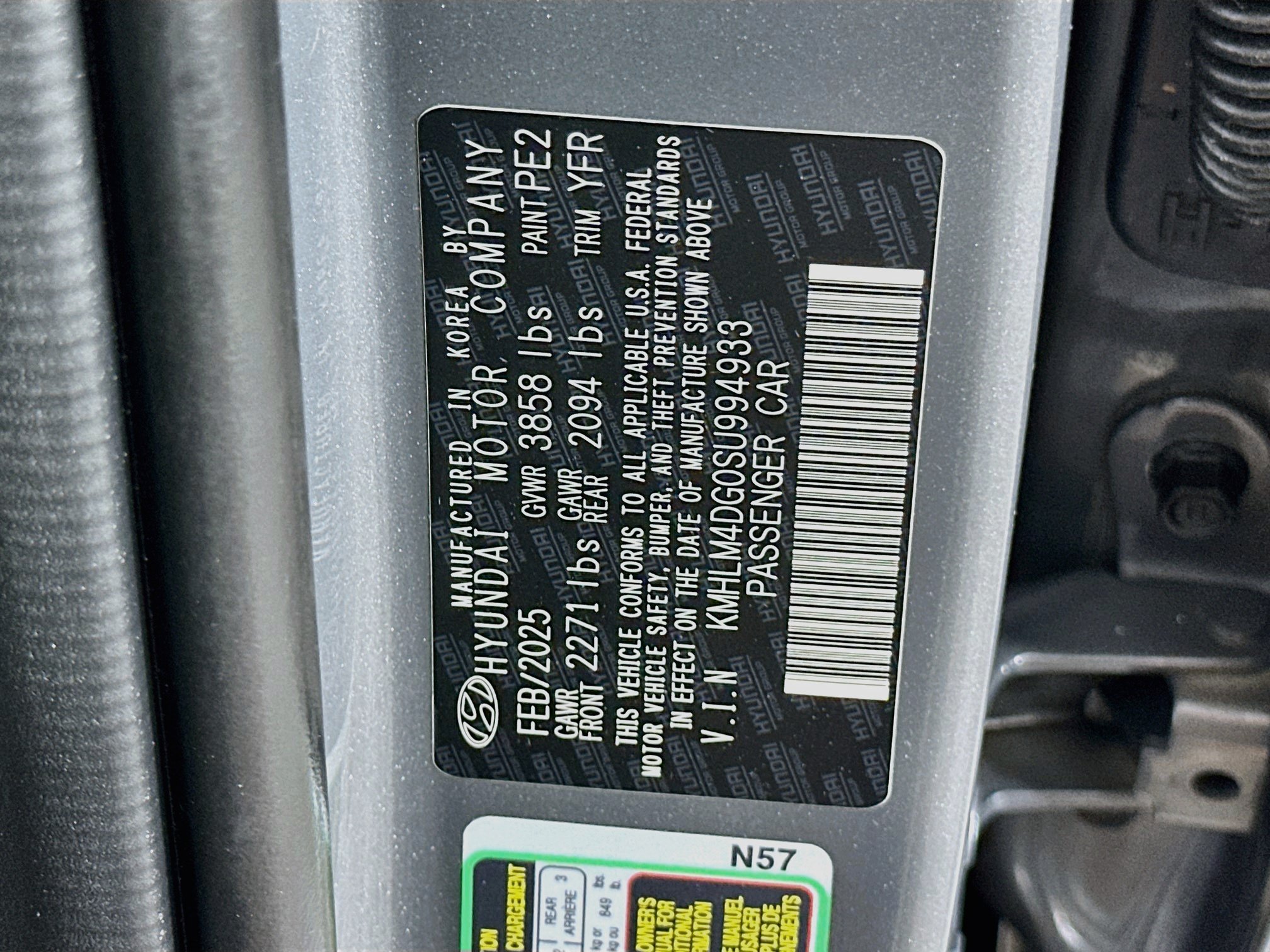 Used 2025 Hyundai Elantra Sport FWD image 12