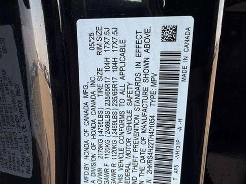 Certified 2026 Honda CR-V LX image 24