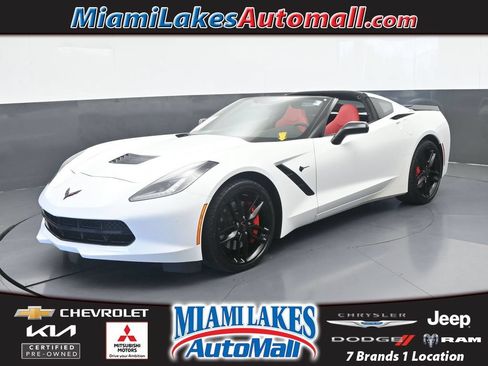 Used 2016 Chevrolet Corvette Stingray Coupe w/ Battery Protection Package RWD image 1