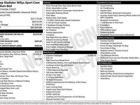 Used 2022 Jeep Gladiator Sport image 23