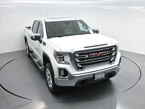 Used 2021 GMC Sierra 1500 SLT w/ SLT Premium Plus Package RWD image 53