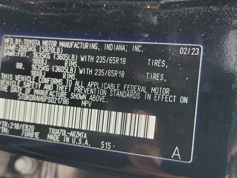 Used 2023 Toyota Highlander XLE FWD image 25