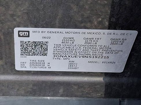 Used 2022 Chevrolet Equinox LT AWD/4WD image 29