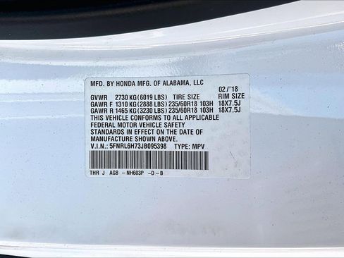 Used 2018 Honda Odyssey EX-L image 33