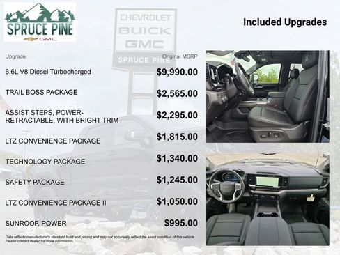 New 2025 Chevrolet Silverado 2500 LTZ w/ Trail Boss Package AWD/4WD image 9