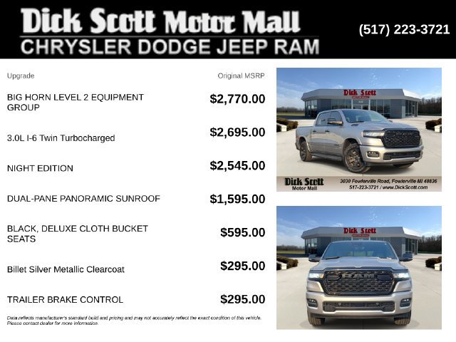 Used 2025 RAM 1500 Big Horn AWD/4WD image 5