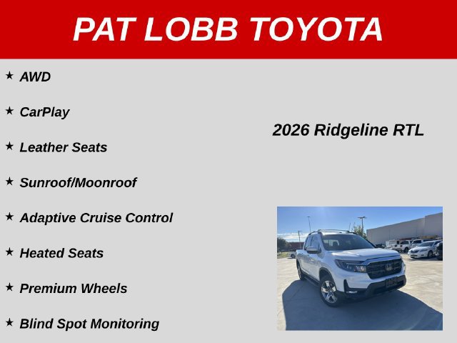Used 2026 Honda Ridgeline RTL image 28