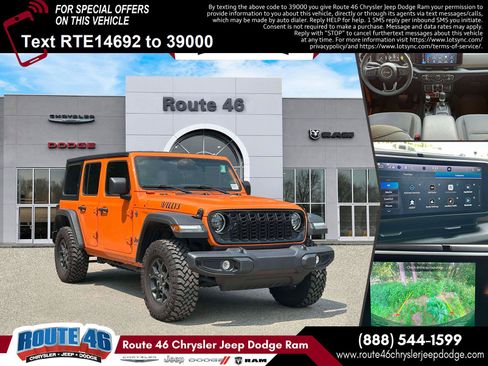 Used 2025 Jeep Wrangler Unlimited Sport S 4xe AWD/4WD image 1