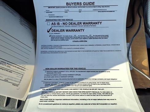 Used 2022 Nissan Frontier PRO-4X w/ Technology Package image 35