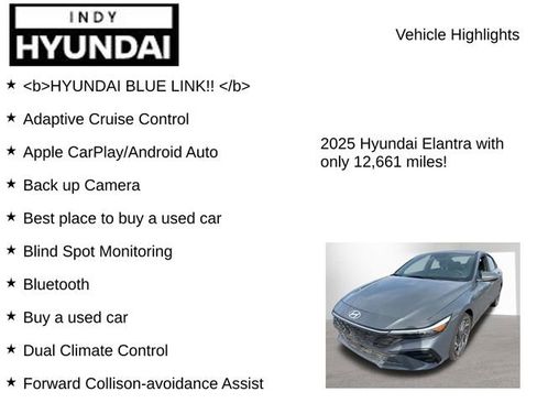 Used 2025 Hyundai Elantra Limited image 7