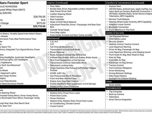 Used 2019 Subaru Forester Sport image 39