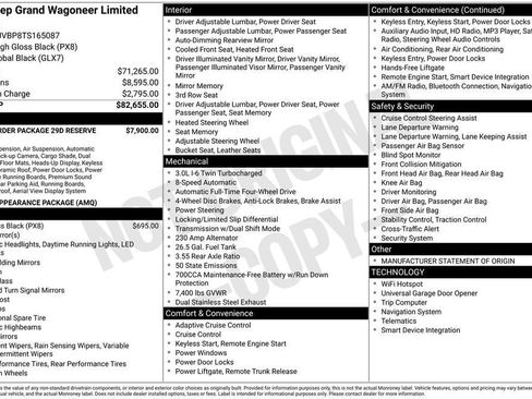 New 2026 Jeep Grand Wagoneer Limited AWD/4WD image 29