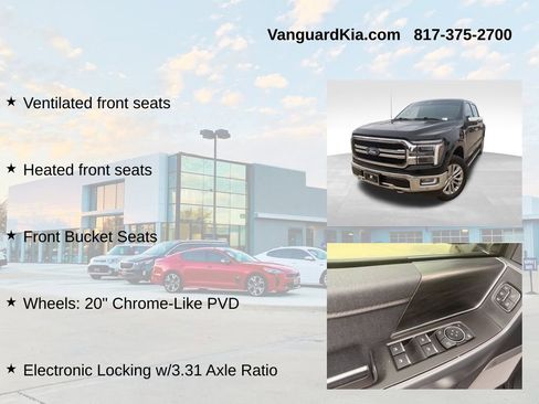 Used 2024 Ford F150 Lariat w/ FX4 Off-Road Package image 12