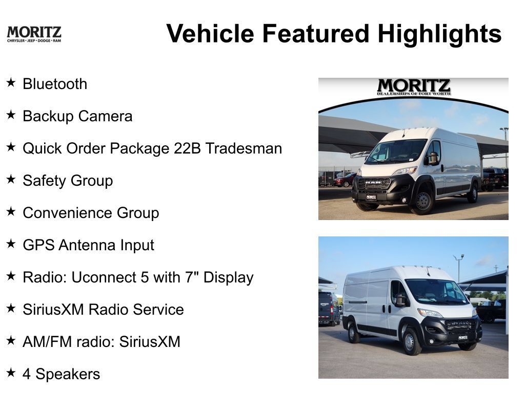 New 2026 RAM ProMaster 2500 w/ Safety Group FWD image 7