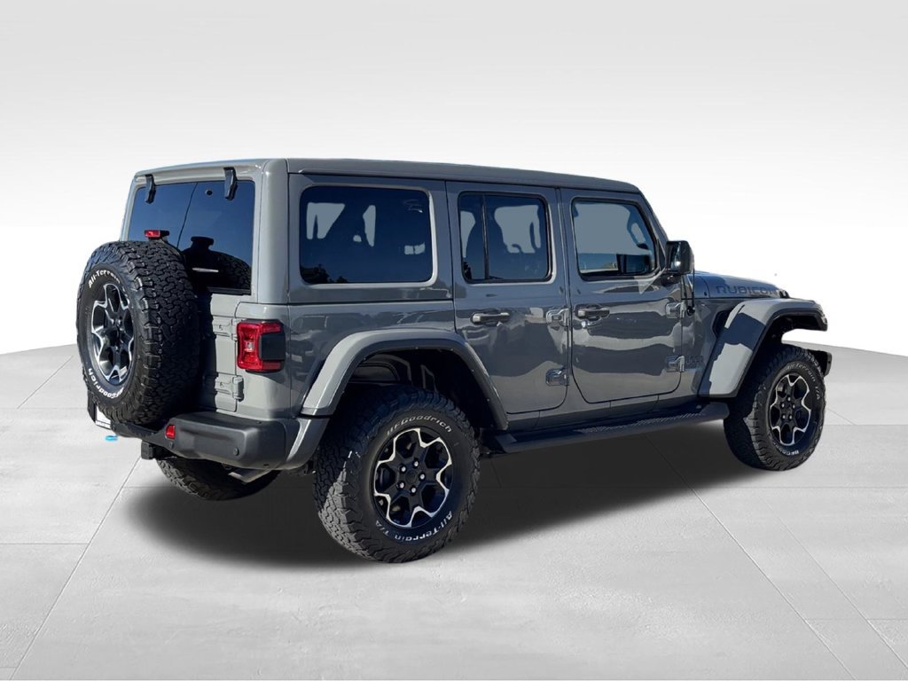 Certified 2022 Jeep Wrangler Unlimited Rubicon 4xe w/ Steel Bumper Group AWD/4WD image 3