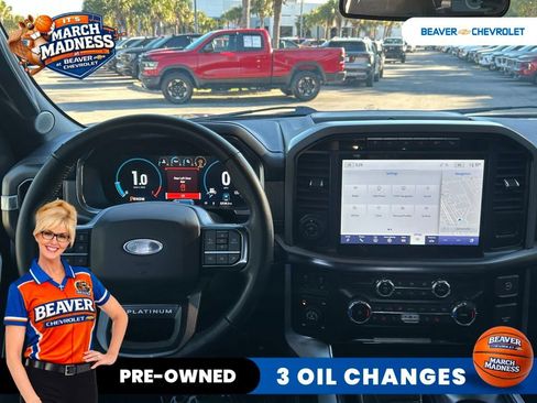 Used 2022 Ford F150 Platinum w/ Equipment Group 701A High image 16