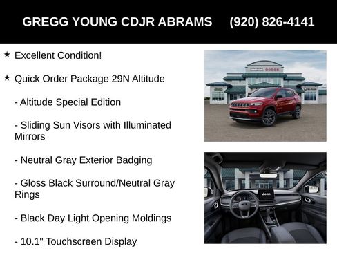 New 2026 Jeep Compass Latitude image 7