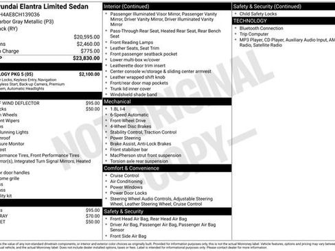 Used 2012 Hyundai Elantra Limited w/ Technology Pkg 5 FWD image 2