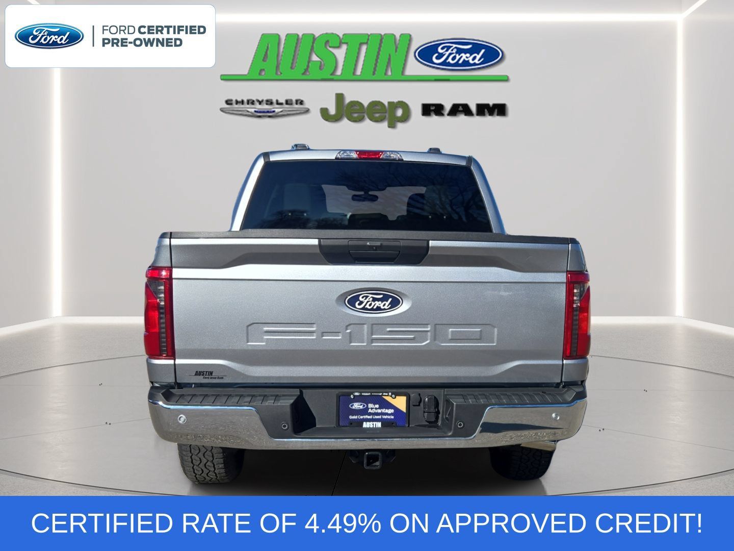 Certified 2025 Ford F150 XLT w/ Equipment Group 301A Standard AWD/4WD image 8