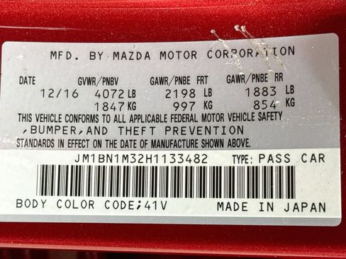 Used 2017 MAZDA MAZDA3 Grand Touring w/ Premium Equipment Package FWD image 36