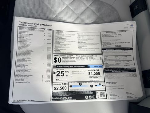New 2026 BMW X5 xDrive40i w/ Climate Comfort Package AWD/4WD image 24