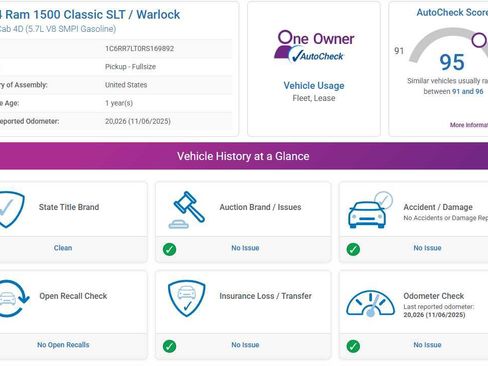 Used 2024 RAM 1500 Classic Warlock w/ Electronics Group image 6