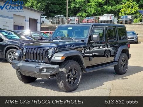 Used 2021 Jeep Wrangler Unlimited Sport AWD/4WD image 1
