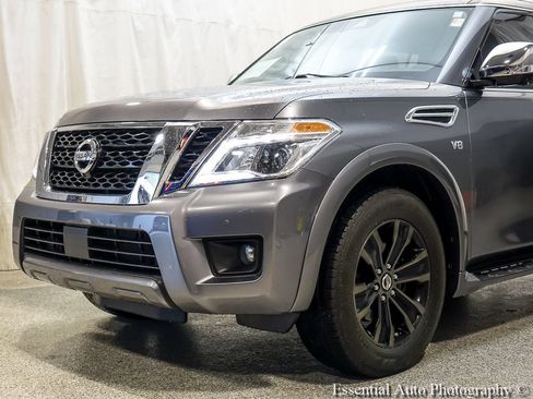 Used 2019 Nissan Armada Platinum w/ Captain's Chairs Package AWD/4WD image 3