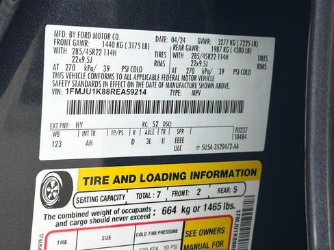 Certified 2024 Ford Expedition Limited RWD image 39