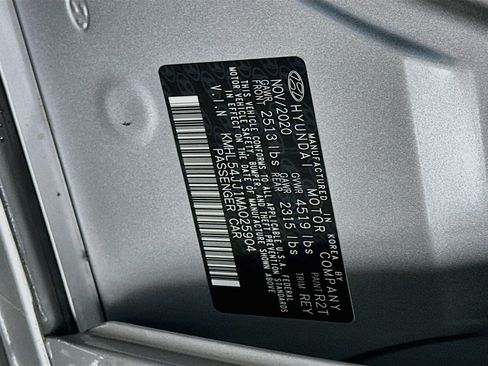 Used 2021 Hyundai Sonata Limited w/ Cargo Package FWD image 12