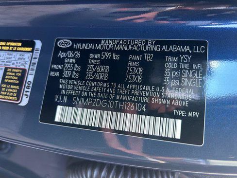 New 2026 Hyundai Santa Fe SEL AWD/4WD image 35