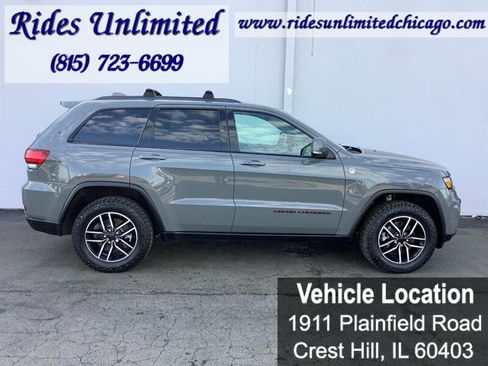 Used 2021 Jeep Grand Cherokee Trailhawk w/ Trailhawk Luxury Group AWD/4WD image 7