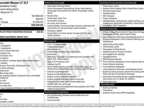 Used 2023 Chevrolet Blazer LT image 15