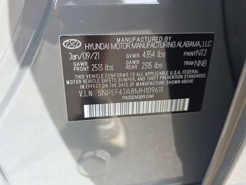Used 2021 Hyundai Sonata SEL w/ Convenience Package image 48
