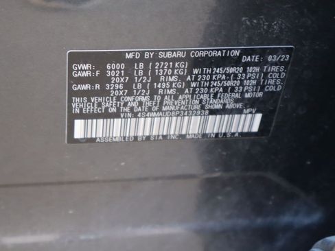 Used 2023 Subaru Ascent Limited w/ Technology Package AWD/4WD image 33