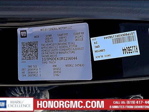 Used 2024 GMC Canyon AT4 AWD/4WD image 20