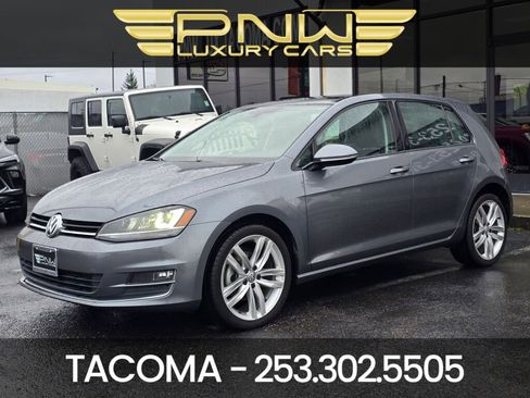 Used 2015 Volkswagen Golf SEL w/ Lighting Package (SEL) image 1