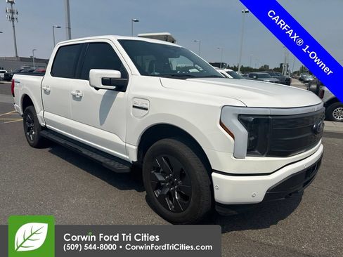 Used 2022 Ford F150 Lightning Lariat w/ Equipment Group 511A High AWD/4WD image 1