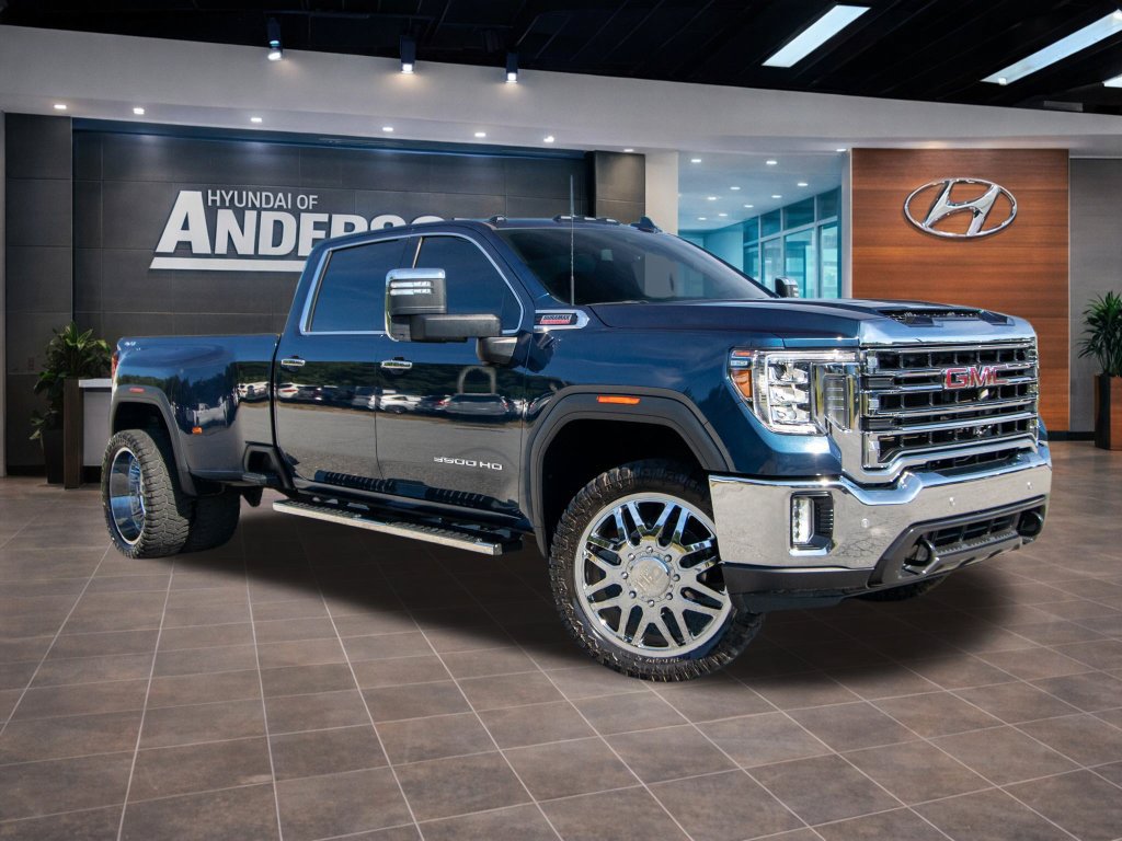 Used 2022 GMC Sierra 3500 SLT w/ SLT Premium Package AWD/4WD image 3