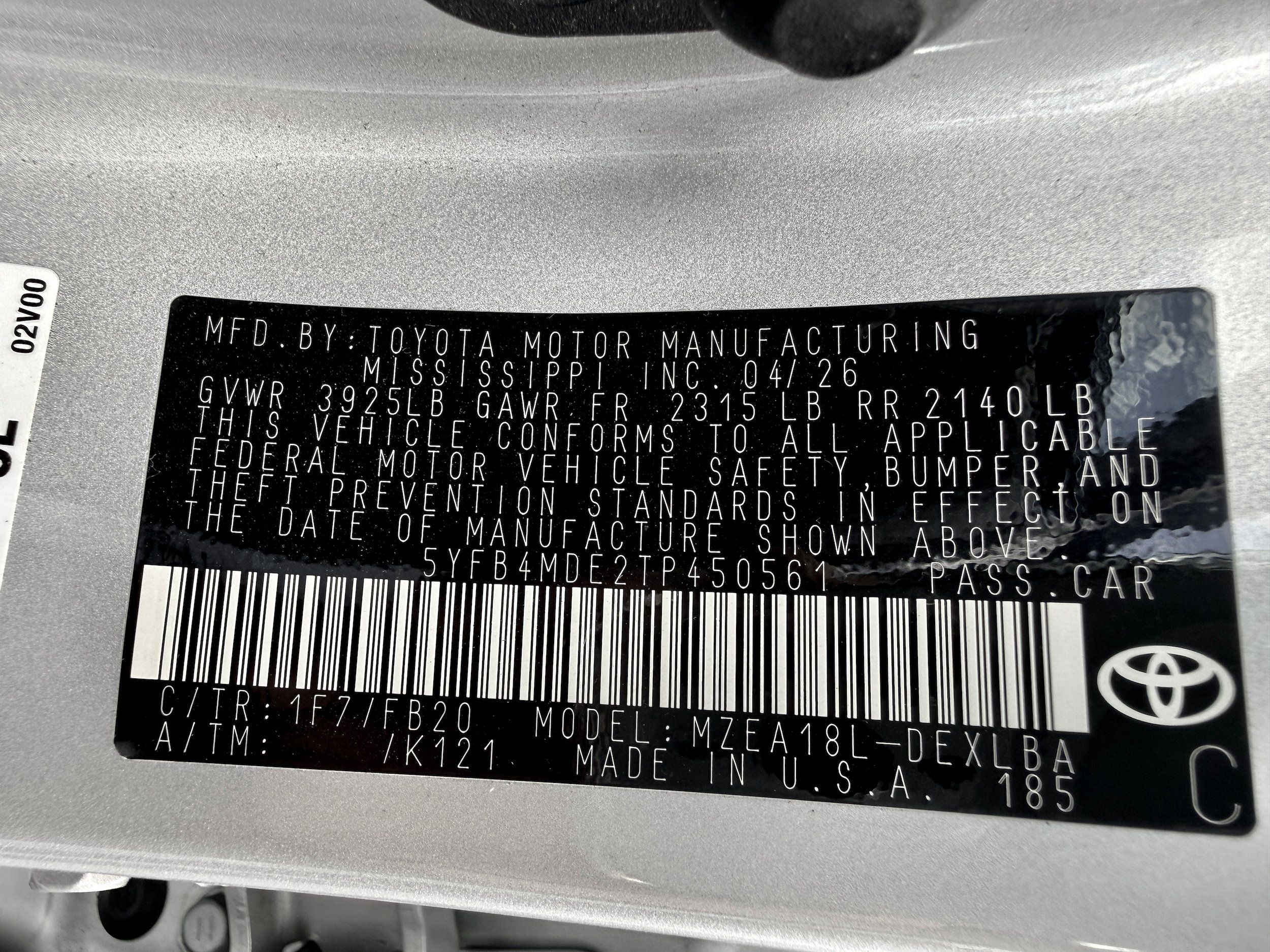 Certified 2026 Toyota Corolla LE FWD image 31